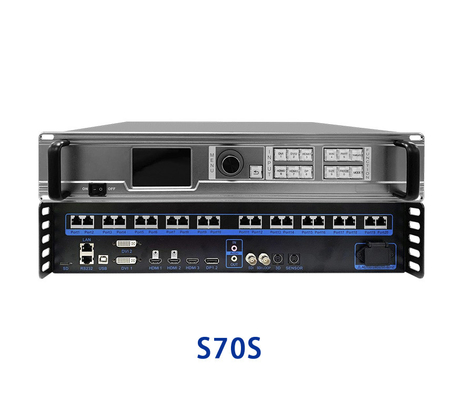 Sysolution 2 σε 1 τηλεοπτικό επεξεργαστή S70S 20 λιμένας 10,4 εκατομμύριο εικονοκύτταρα 5 I4K 60HZ Ethernet