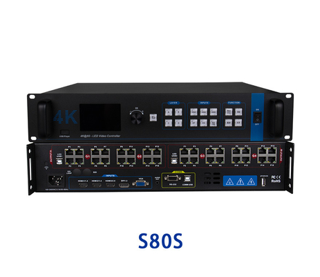 Sysolution 2 σε 1 τηλεοπτικό επεξεργαστή S80S 20,8 διαχείριση υποστήριξης EDID εκατομμύριο εικονοκυττάρων